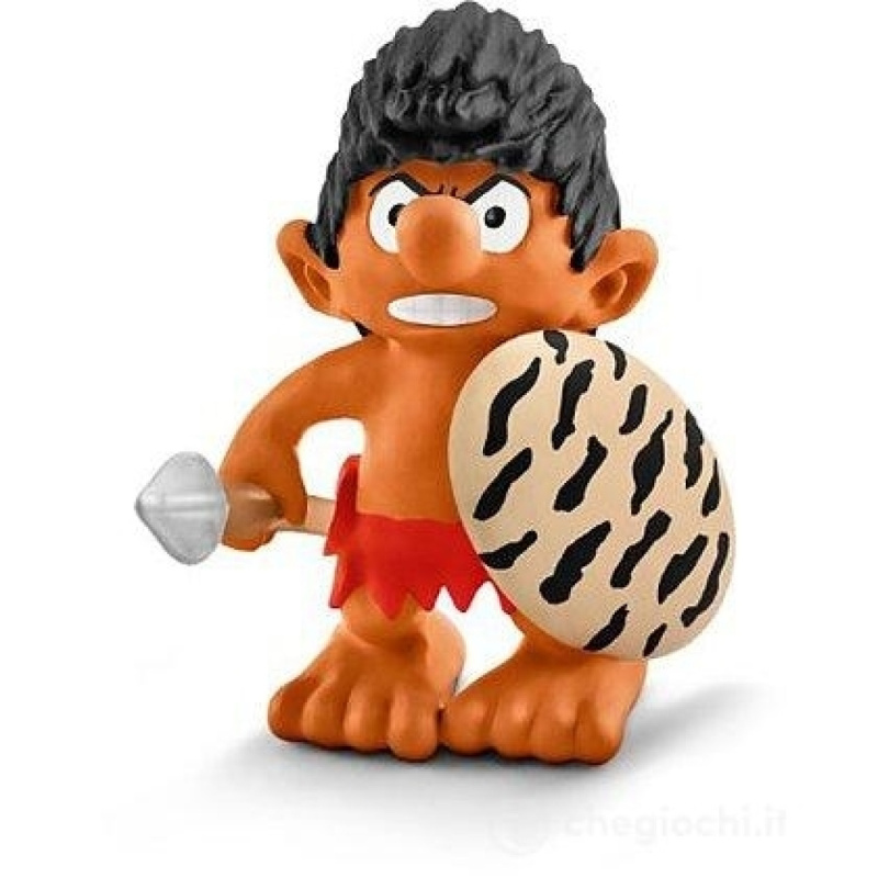 Schleich 20783 šmoula domorodec s oštěpem a štítem