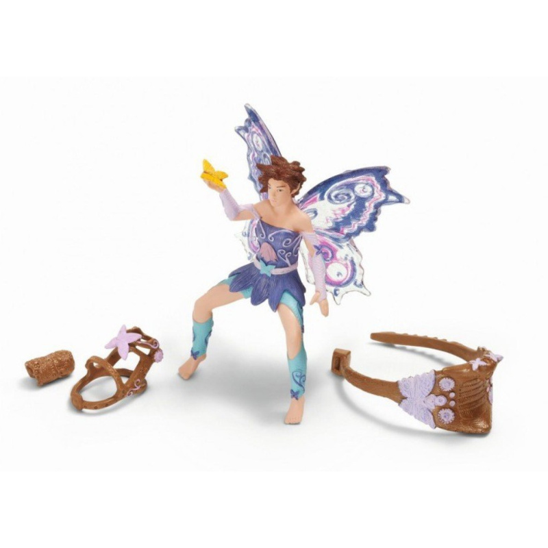 Schleich 42108 bayla postroj na koně + víla limeya