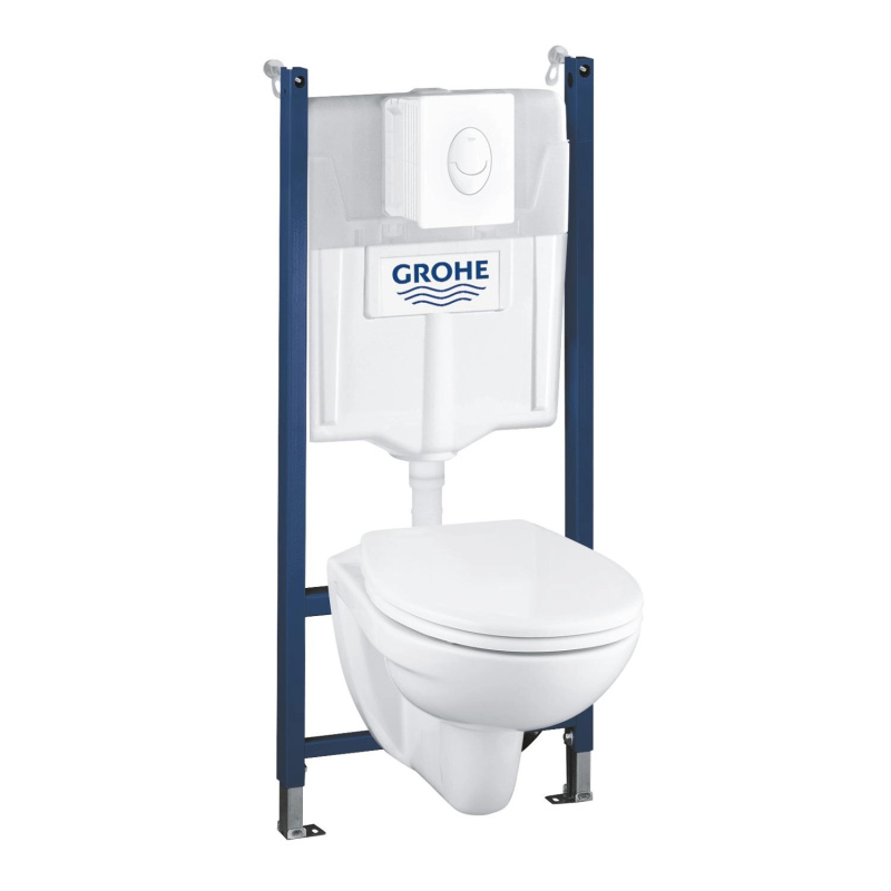GROHE Instal.systém SOLIDO COMPACT sada 4v1 s WC, stav.výška 1,13 m (39116000)