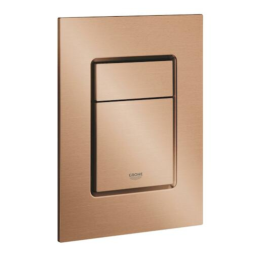 Ovládací tlačítko GROHE Skate Cosmopolitan S plast Warm Sunset kartáčovaný 37535DL0