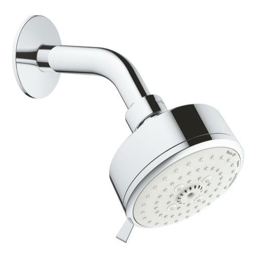 Grohe Tempesta Cosmopolitan hlavová sprcha na stěnu včetně sprchového ramena chrom 26090001 G26090001