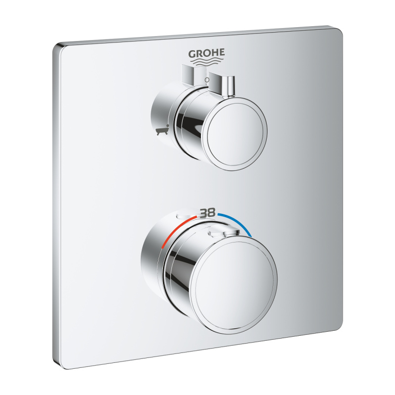 Grohe Grohtherm termostat bez podomítkového tělesa chrom 24080000 G24080000