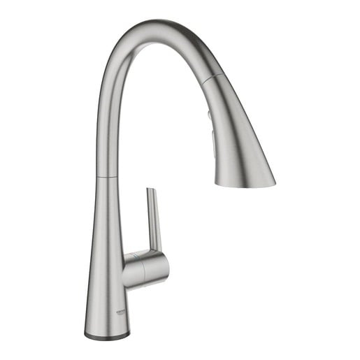 Grohe Zedra Touch dřezová baterie se senzorem supersteel 30219dc2 G30219DC2