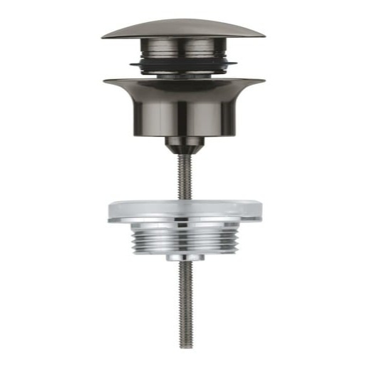 Výpust k umyvadlu 5/4 GROHE Brushed Hard Graphite 65807AL0