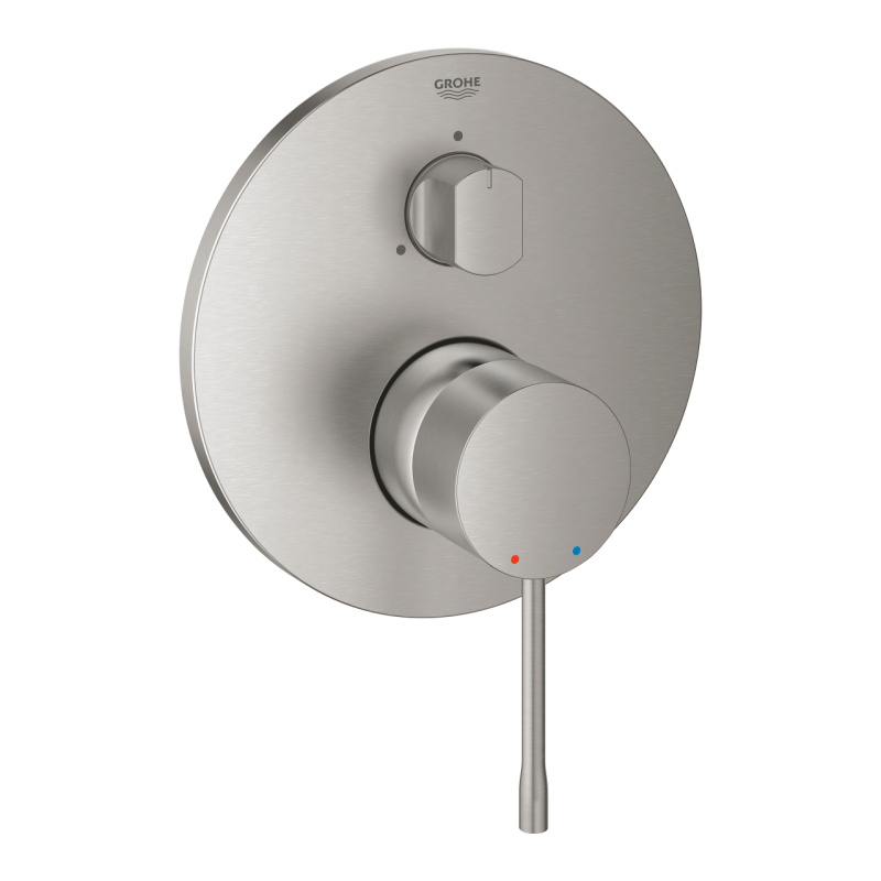Grohe Essence New sprchová baterie bez podomítkového tělesa supersteel 24092dc1 G24092DC1