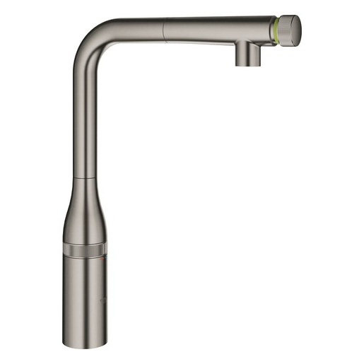 Grohe Essence Smartcontrol dřezová baterie s otočným raménkem kartáčovaný hard graphite 31615al0 G31615AL0