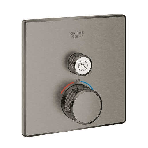 Grohe Grohtherm Smartcontrol sprchová baterie bez podomítkového tělesa kartáčovaný hard graphite 29123al0 G29123AL0