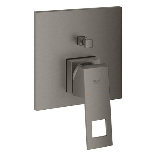 Grohe Eurocube sprchová a vanová baterie bez podomítkového tělesa kartáčovaný hard graphite 24062al0 G24062AL0