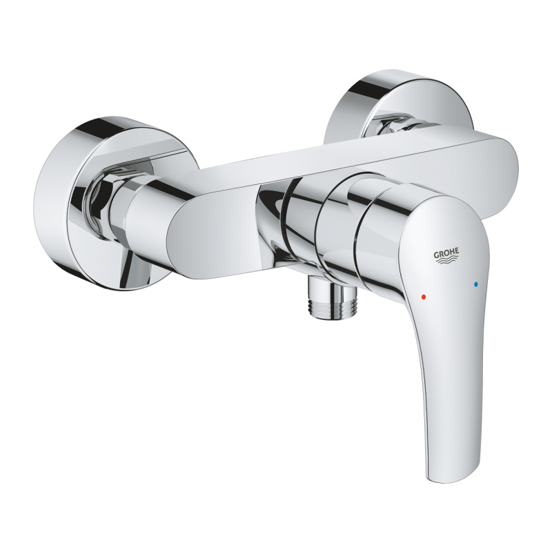 Baterie sprchová nástěnná Grohe Eurosmart 150 mm chrom bez přepínače
