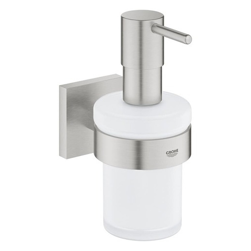 Grohe Start Cube Accessories dávkovač mýdla s držákem supersteel 41098dc0 G41098DC0