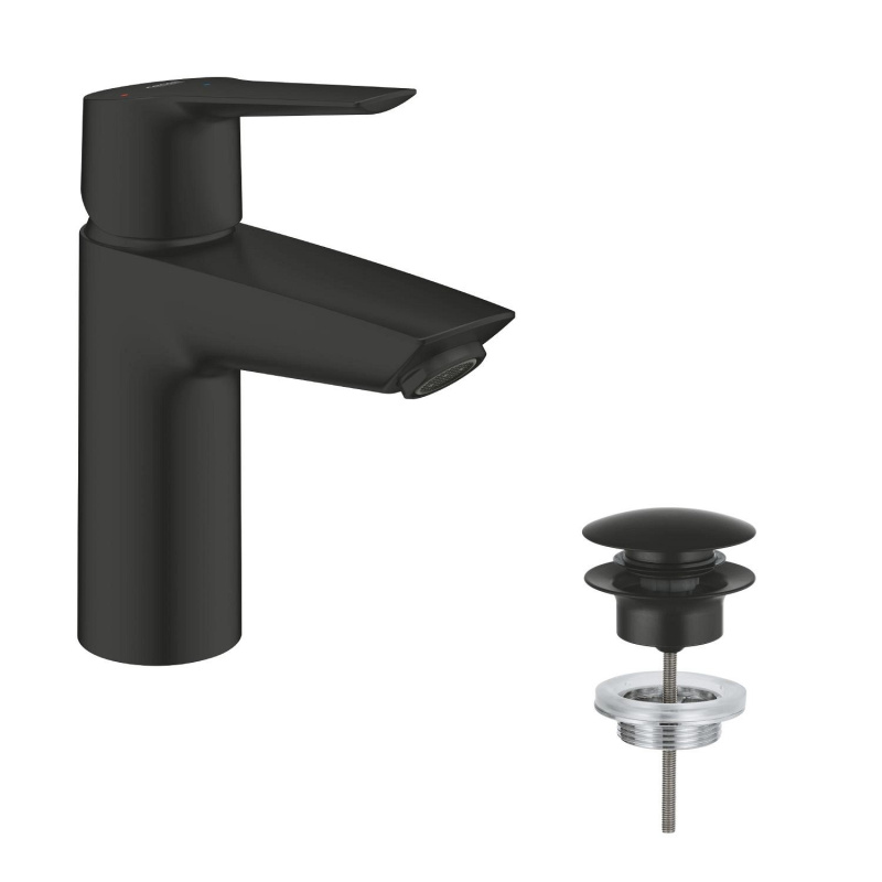 Grohe Start umyvadlová baterie bez výpusti matte black 235512432 G235512432