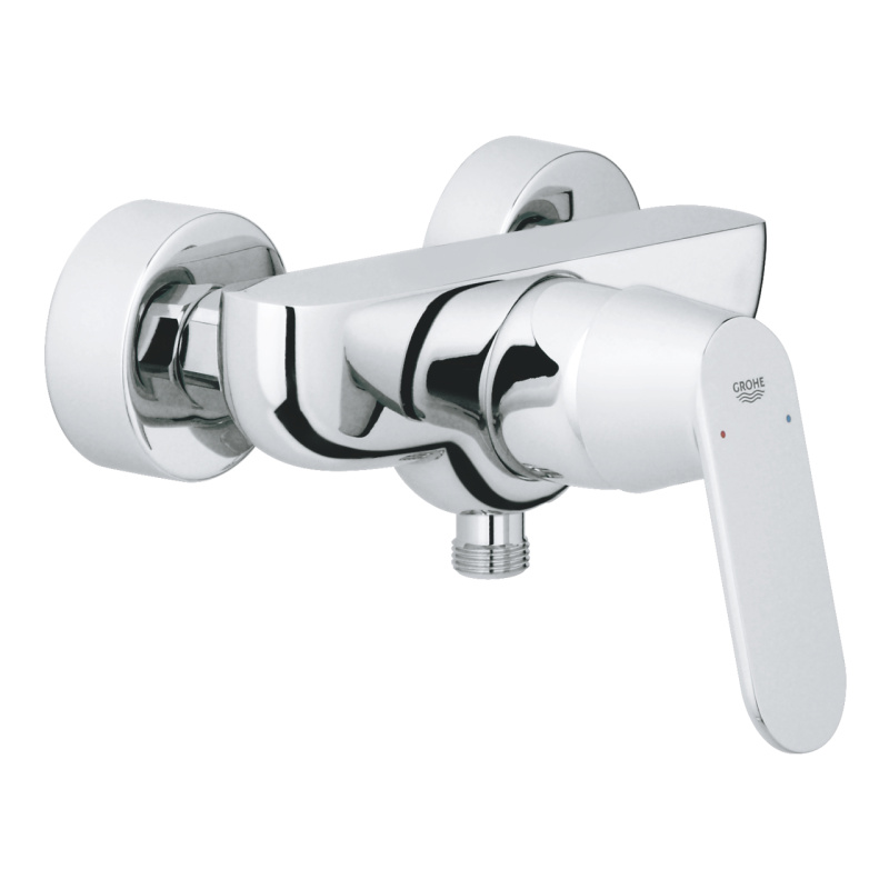 Baterie sprchová nástěnná Grohe Eurosmart Cosmopolitan 150 mm chrom bez přepínače 32837000
