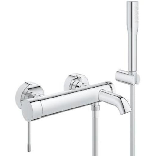 Vanová baterie GROHE Essence New se sprchovým setem 150 mm chrom 33628001