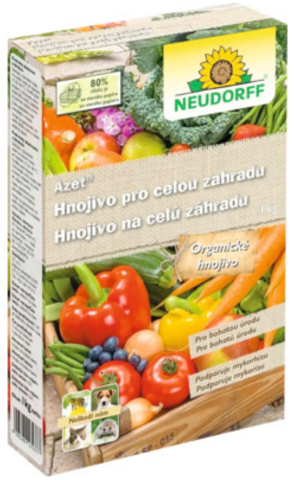 Neudorff Azet hnojivo 1kg celá zahrada