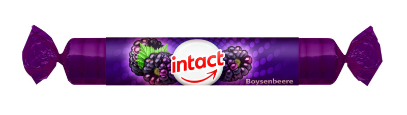INTACT Hroznový cukr s vitamínem C boysenberry 40 g