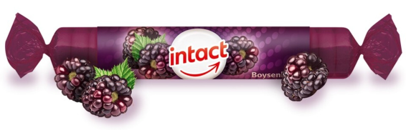 INTACT Hroznový cukr s vitamínem C boysenberry 40 g
