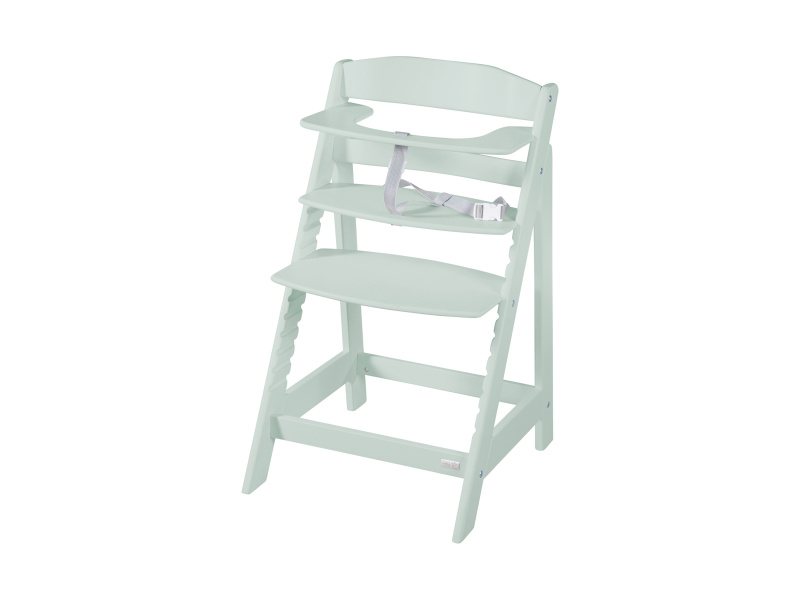 roba Dětská vysoká židlička Sit Up se schůdky (mintová Flex)