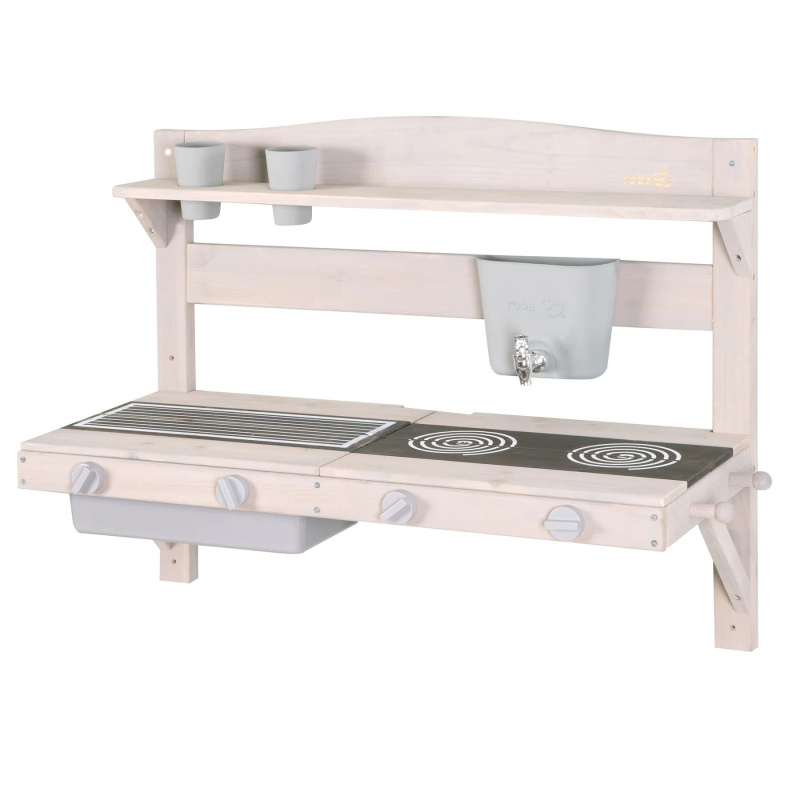 roba Dětská venkovní kuchyňka (85x35x65, šedá)