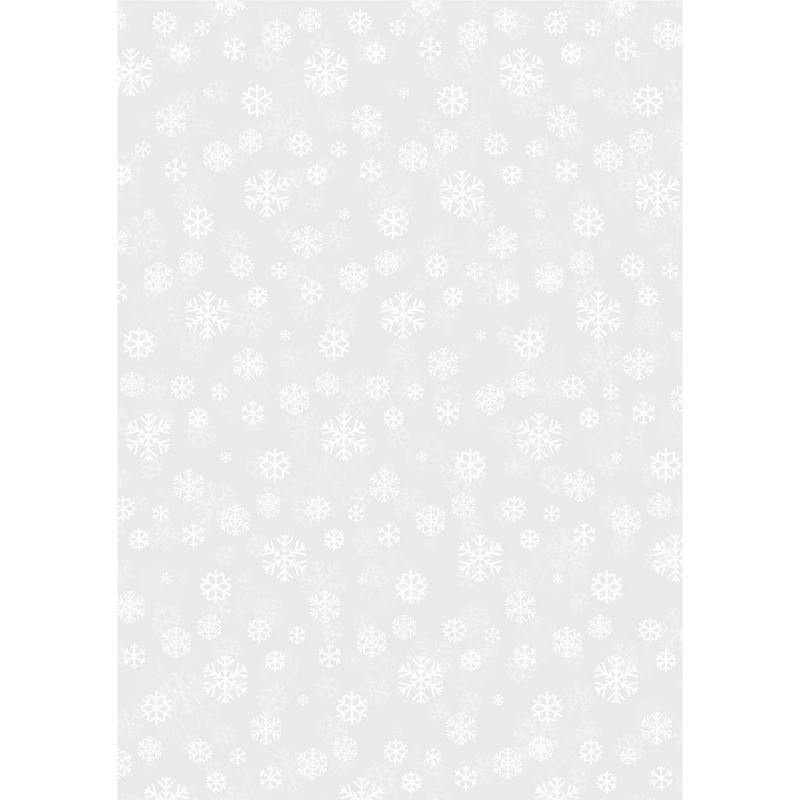 Transparentní papír A4 Vločky (5ks)