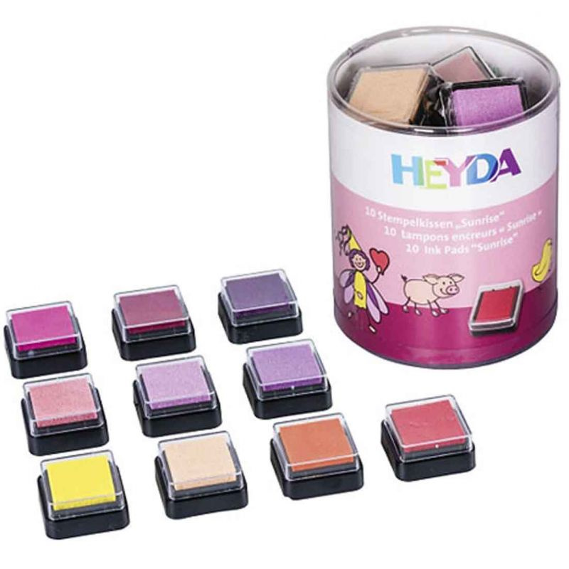 Razítkovací polštářky 10ks svítání