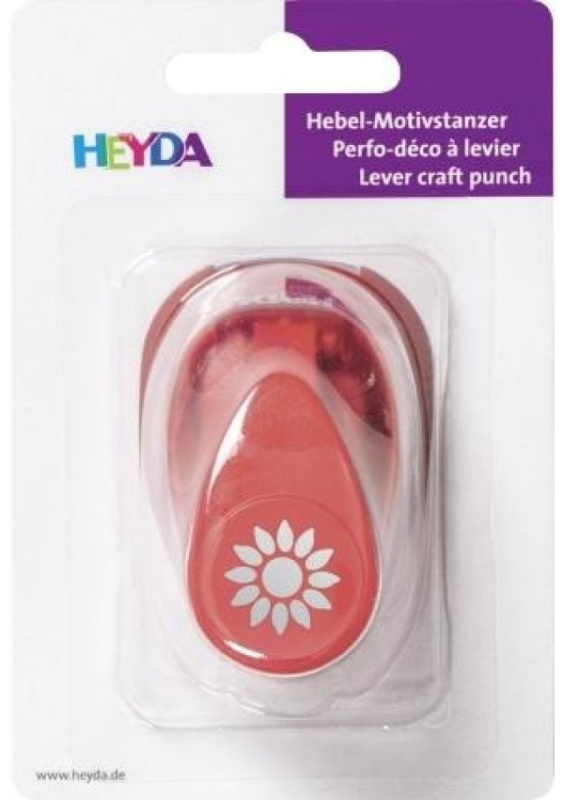 HEYDA ozdobná děrovačka velikost S - slunečnice 1,7 cm DAVER, spol. s r.o.