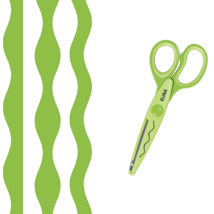 HEYDA Ozdobné nůžky - Elina zelené DAVER, spol. s r.o.