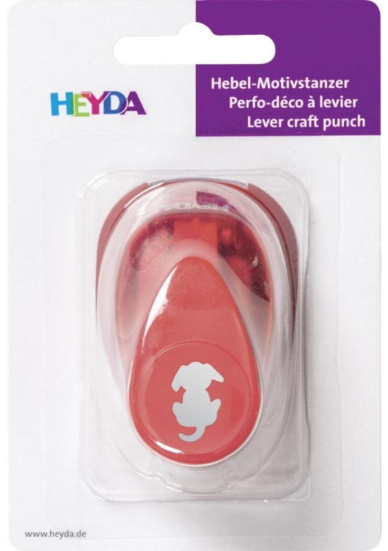 HEYDA ozdobná děrovačka velikost S - pejsek 1,7 cm DAVER, spol. s r.o.
