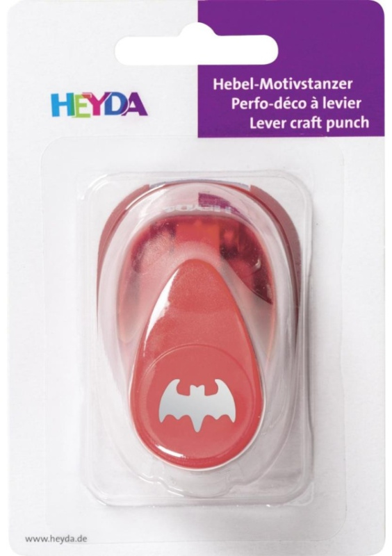 HEYDA Ozdobná děrovačka velikost S - netopýr 1,6 cm DAVER, spol. s r.o.
