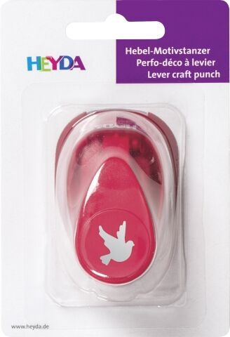 HEYDA ozdobná děrovačka velikost S - holubice 1,7 cm DAVER, spol. s r.o.