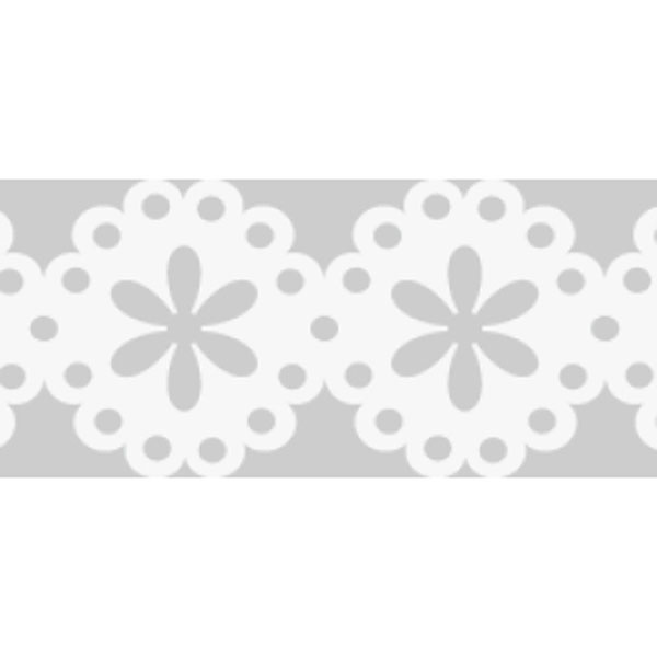 HEYDA Samolepicí papírová krajka - květiny 10 mm x 2 m DAVER, spol. s r.o.