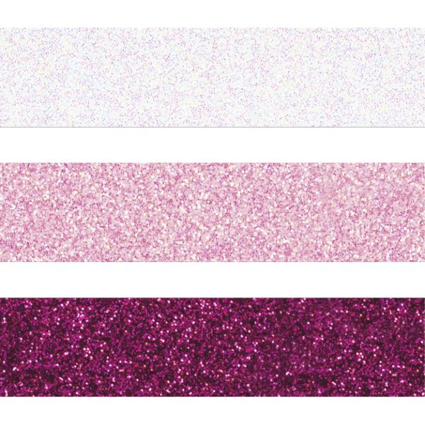 HEYDA Sada glitrových lepicích pásek - růžový mix DAVER, spol. s r.o.