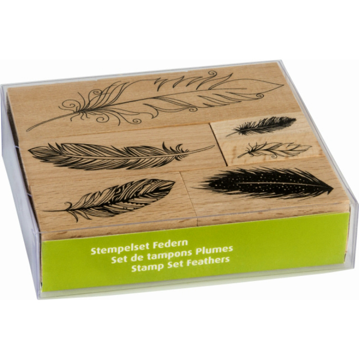 HEYDA Sada razítek s peřím 6 ks DAVER, spol. s r.o.