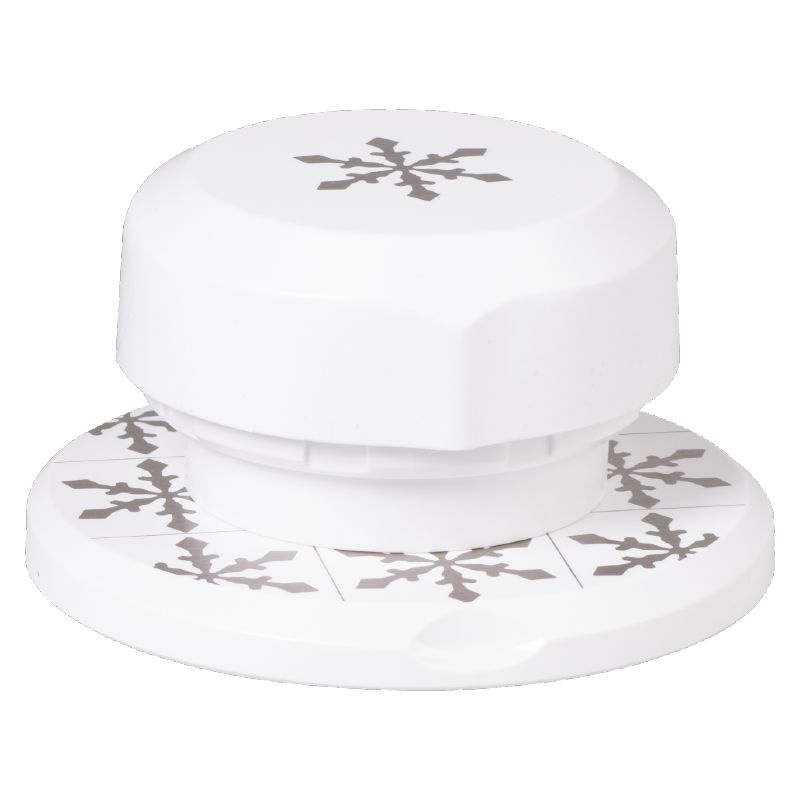 Raznice prostorová sněhová vločka 3,2×3,7cm