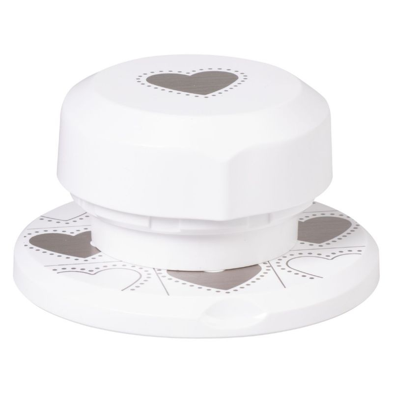 HEYDA ozdobná děrovačka flexi - srdce 1,5 cm DAVER, spol. s r.o.