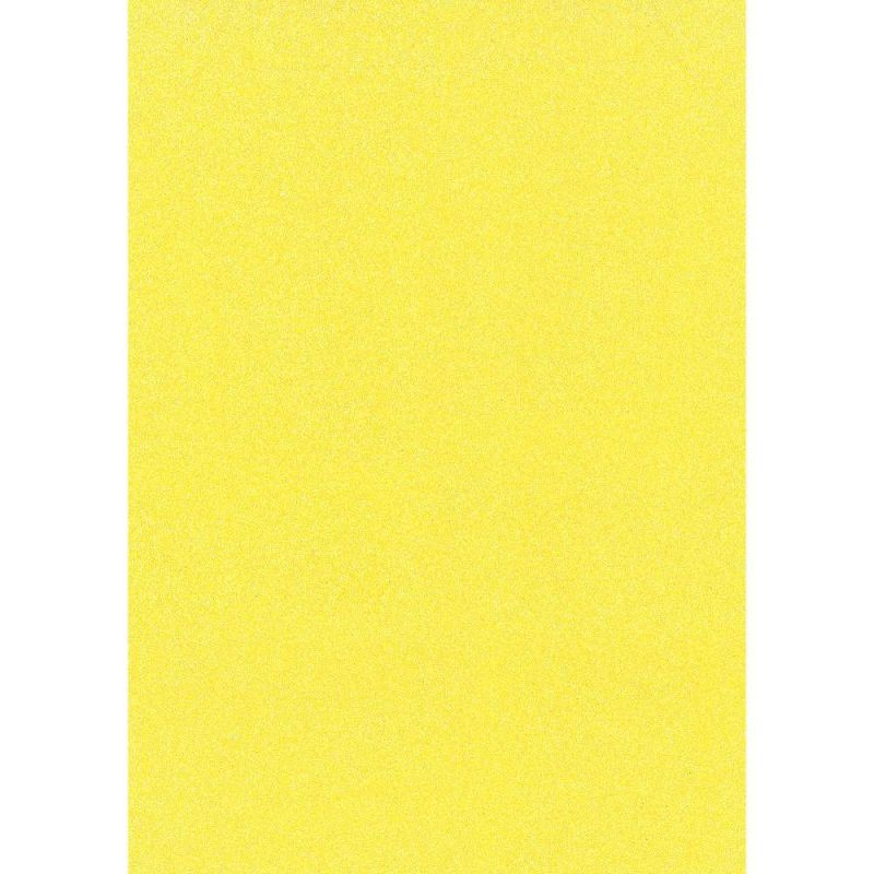 Třpytivý papír A4 neonový žlutý 200g/m2 (1ks)