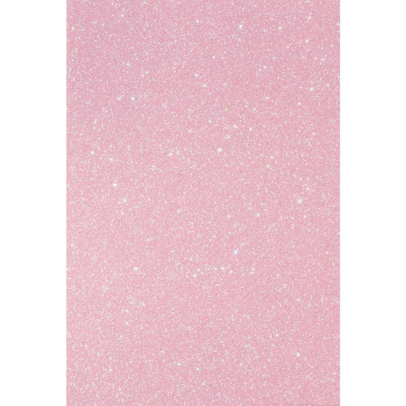 Třpytivý papír A4 pastelový růžový 200g/m2 (1ks)