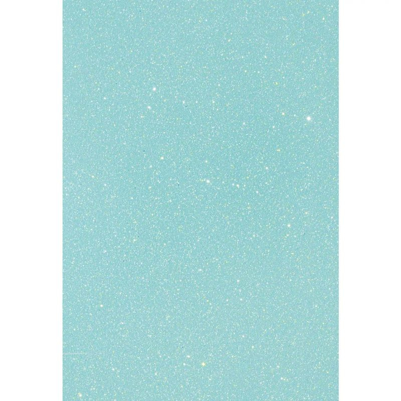Třpytivý papír A4 pastelový modrý 200g/m2 (1ks)