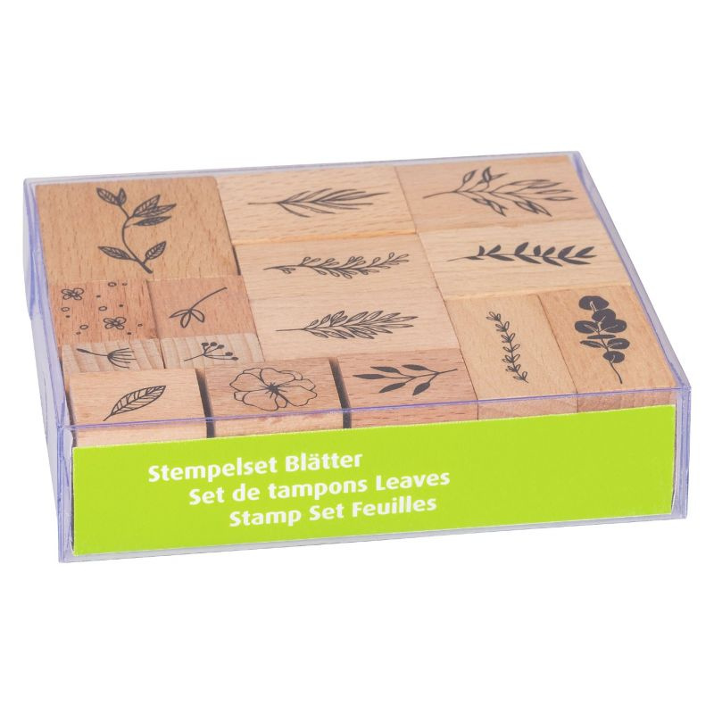 HEYDA Set razítek lístky 15 ks DAVER, spol. s r.o.