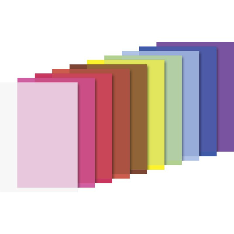 Transparentní papír sada 20x30cm (10ks)