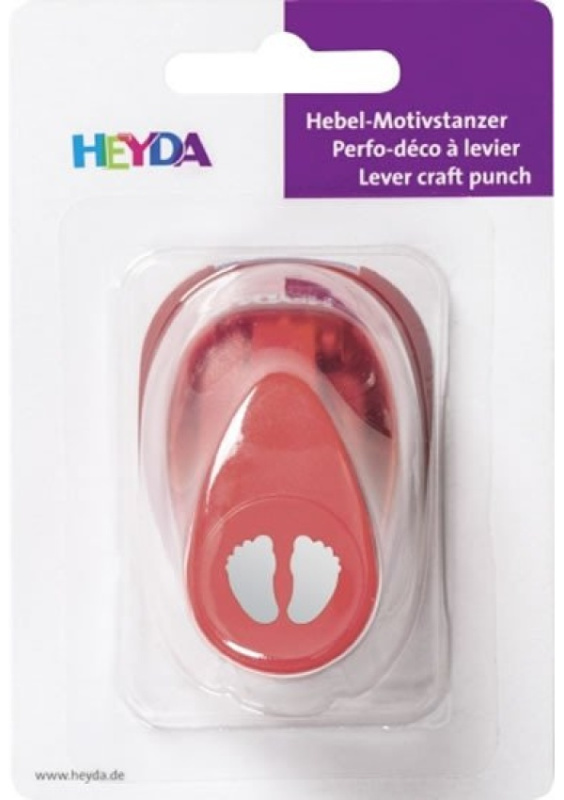 HEYDA ozdobná děrovačka velikost S - nohy 1,7 cm DAVER, spol. s r.o.