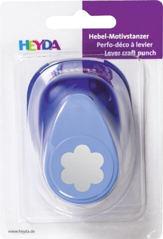 Ozdobná děrovačka na papír Heyda, 25 mm - Květ
