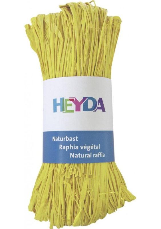 HEYDA Přírodní lýko - světle žluté 50g DAVER, spol. s r.o.
