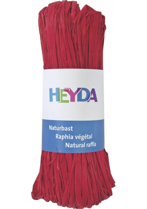 HEYDA Přírodní lýko - červené 50 g DAVER, spol. s r.o.
