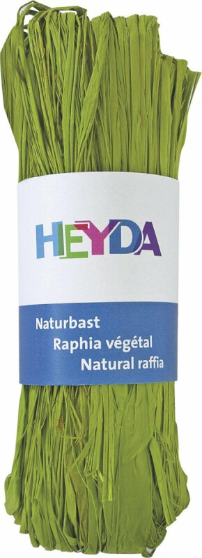 HEYDA Přírodní lýko - světle zelené 50 g DAVER, spol. s r.o.