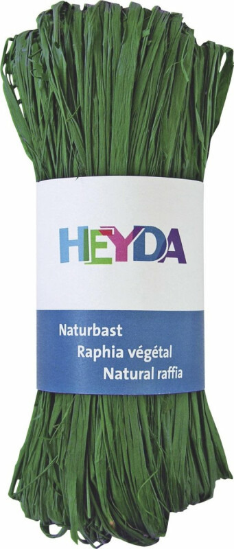 HEYDA Přírodní lýko - tmavě zelené 50 g DAVER, spol. s r.o.