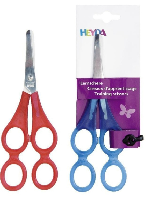 HEYDA Nůžky terapeutické 17 cm kulaté DAVER, spol. s r.o.