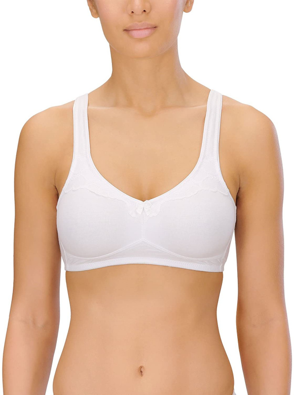 Podprsenka Naturana 5144 bavlněná Barva: Bílá, Velikost: 80B
