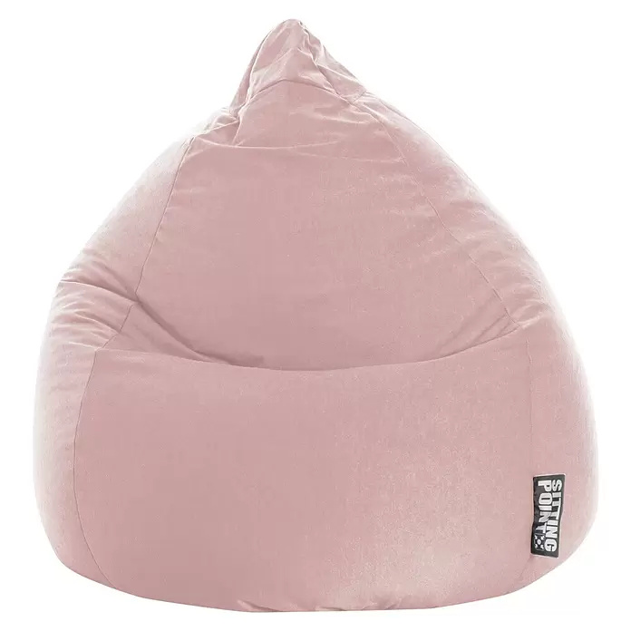 Sedací vak Sitting Point Beanbag Easy XL / 100% polyester/100% polystyren / starorůžová Varianta: ivi1