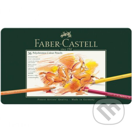 Pastelky Faber Castell Polychromos 36ks plech. krabička Faber-Castell
