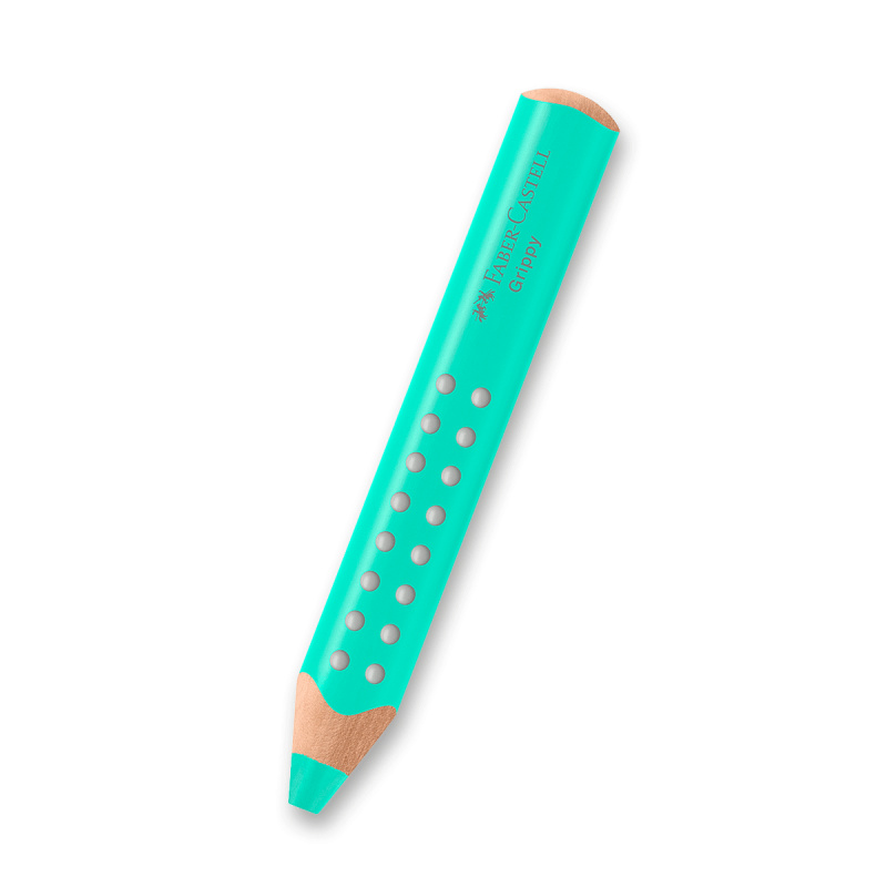 Pastelka Faber-Castell Grippy - tyrkysově zelená Faber-Castell